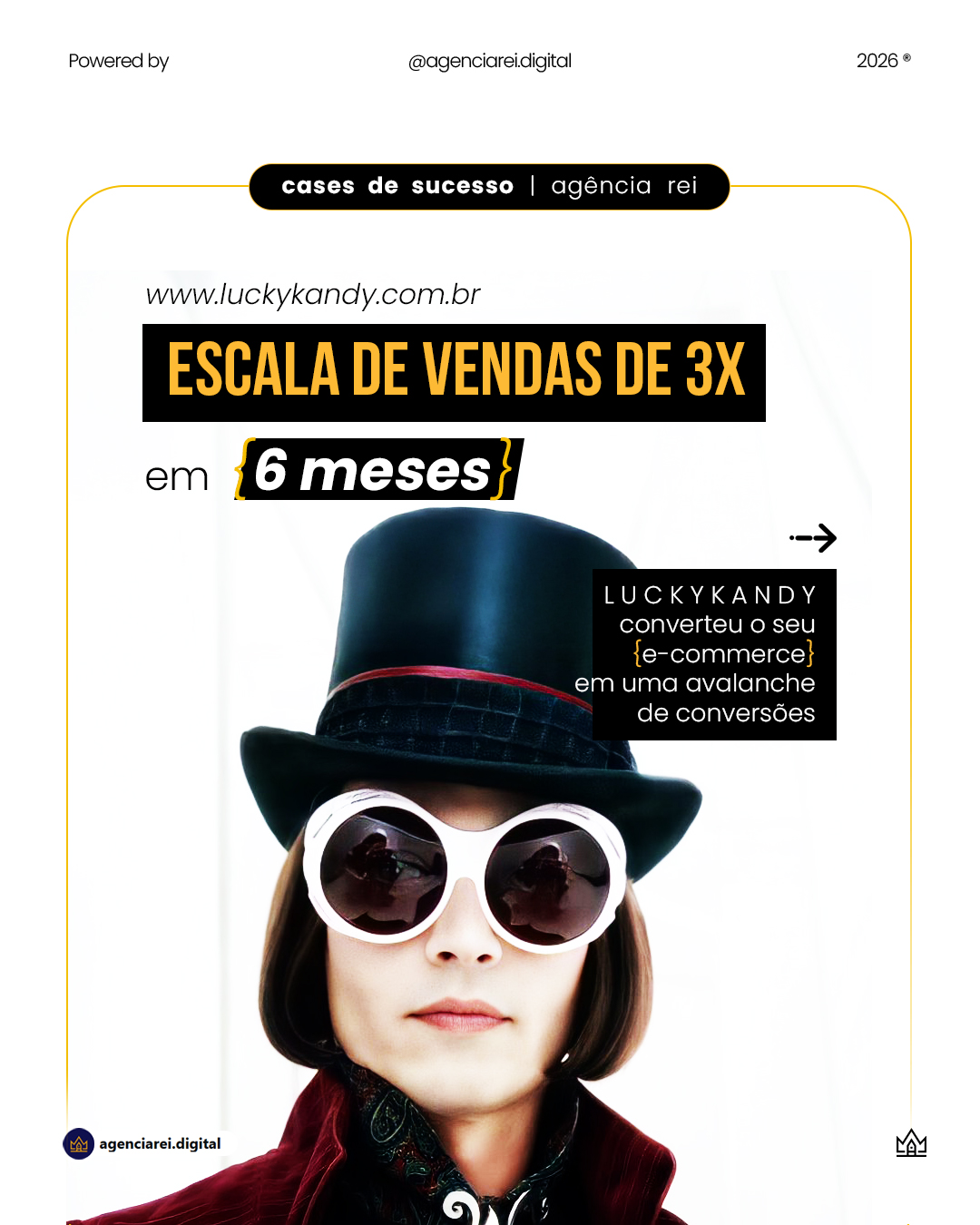 Case de sucesso Agência Rei